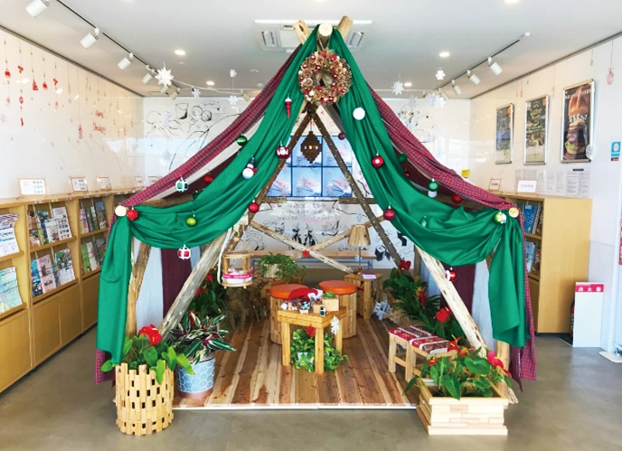 グランピング施設のPR